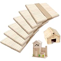 Palitos de madera-Popsicle-Palitos De Madera Manualidades-Palitos De Madera Helado-palos de helados de madera (300PCS…